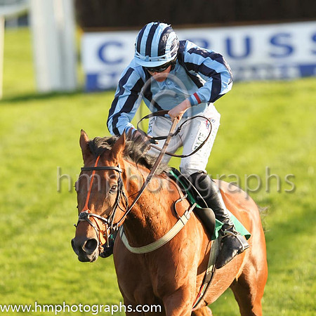 4th Theatre Run and A W Short 5 ( 13 , light blue, dark blue braces ) Trainer - M A Cahill , Owner - One Eight Seven Four Syndicate