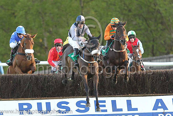 05th Eddies Miracle and Mr D G Lavery 3 ( 2 , orange, orange and green chevron sleeves ) Trainer - D M Christie , Owner - R Nicholas