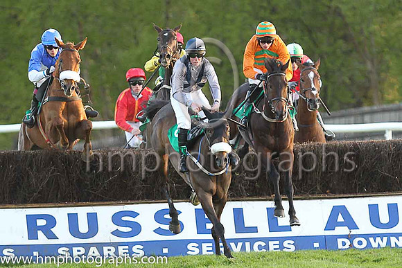 05th Eddies Miracle and Mr D G Lavery 3 ( 2 , orange, orange and green chevron sleeves ) Trainer - D M Christie , Owner - R Nicholas