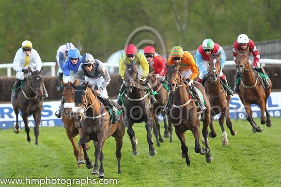 08th Captain Cook and Mr R Deegan 5 ( 8 , white, yellow panel ) Trainer - C A McBratney , Owner - Cathal M McGovern