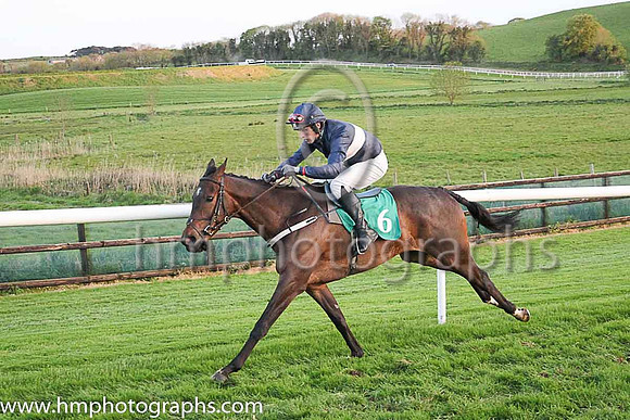 01st Turbo and Mr J W Hannon 7 ( 6 , navy blue, pink hoop ) Trainer - J R Finn , Owner - Ms Amanda Finn