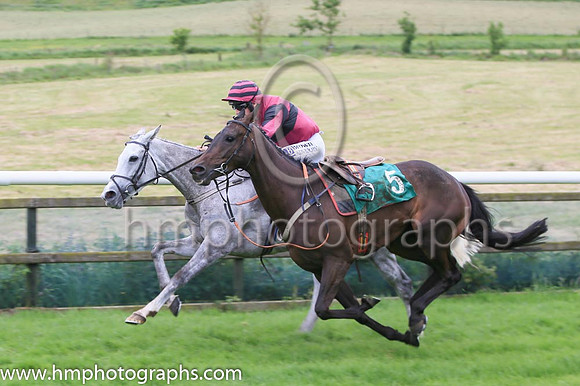 Walk in the Brise ( 8, maroon, black hoop) ridden by Patrick Mullins and trained by his father Willie well placed in race 6 before going on to win the race.