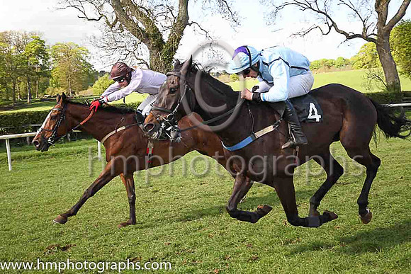 MANO CORNUTO and R P Quinlan ( 8 , PINK,brown panel; pink sleeves; brown cap ) Trainer: Graham McKeever , Owner : Graham McKeever