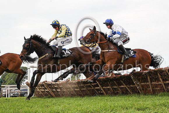 01st Zagnzig and A E Lynch ( 14 , yellow and blue check ) Trainer - H Smyth , Owner - H Smyth