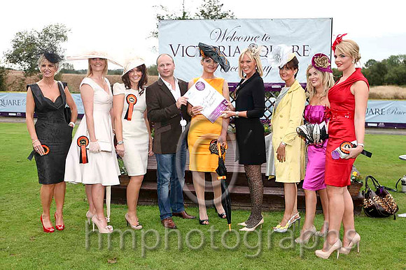 Finalists in the Victoria Square Best Dressed Lady at Down Royal - IMG_9577-e2