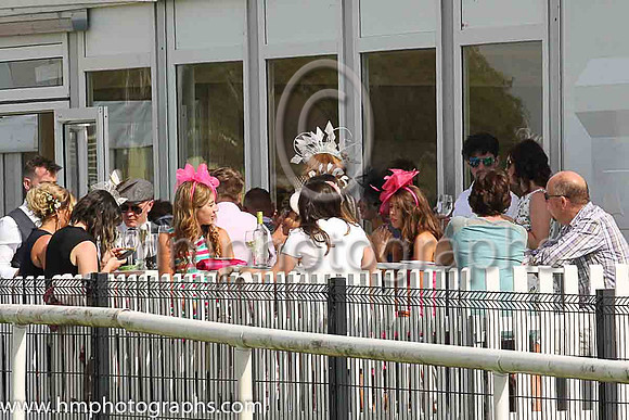 Spectators at Down Royal on Magners Ulster Derby Day