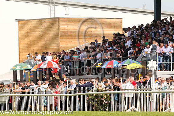 Spectators at Down Royal on Magners Ulster Derby Day