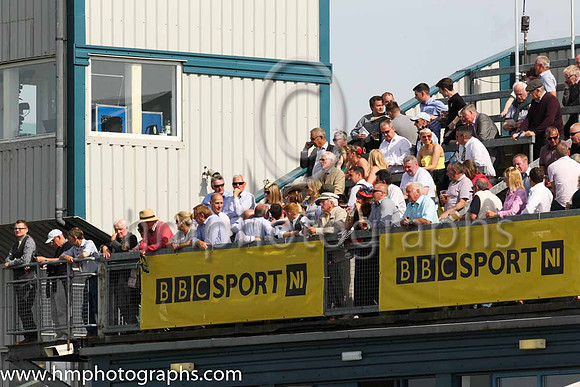 Spectators at Down Royal on Magners Ulster Derby Day
