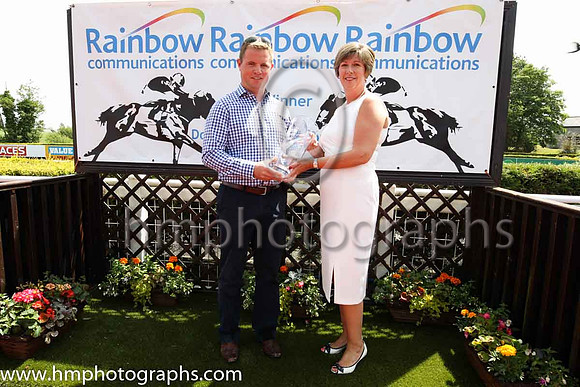 Diane Hamill of Rainbow Communications and Andrew Duff