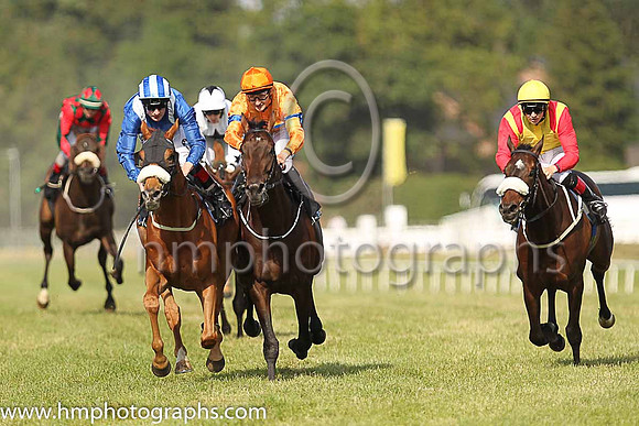 01st Manzil and D P McDonogh ( 4 , royal blue, white epaulettes ) Trainer - D K Weld , Owner - Hamdan Al Maktoum