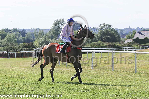 01st Dixie Lee and M A Enright ( 3 , pink, white hoop ) Trainer - D A McLoughlin , Owner - Mrs P J Conway
