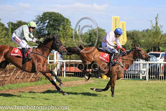 02nd Holding Pattern and B J Geraghty ( 4 , grey, light green disc ) Trainer - Mrs J Harrington , Owner - Ms Orla O?Connor