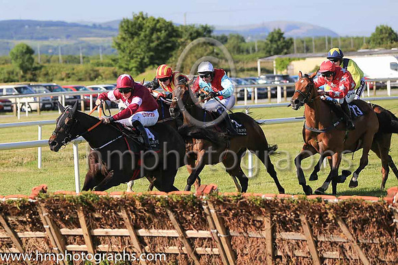 01st Boot Camp and D N Russell ( 4 , maroon, white star ) Trainer - G Elliott , Owner - Gigginstown House Stud