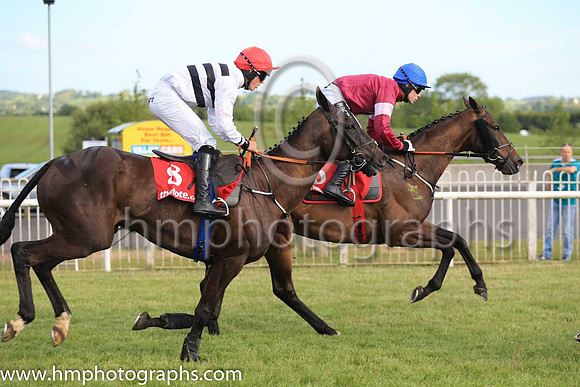 06th As De Pique and J B Kane 5 ( 8 , black and white hoops ) Trainer - G P Cromwell , Owner - Pique Syndicate Partnership