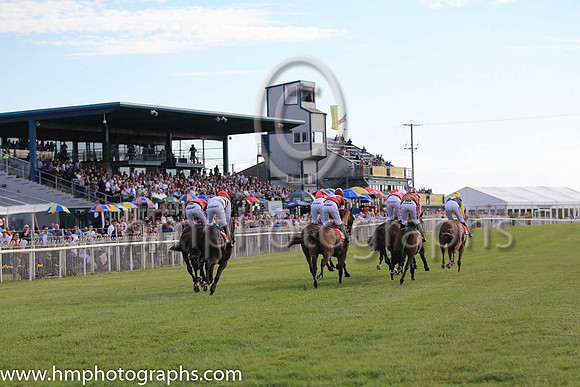 01st The Game Changer and D N Russell ( 3 , maroon, white star, white cap ) Trainer - G Elliott , Owner - Gigginstown House Stud