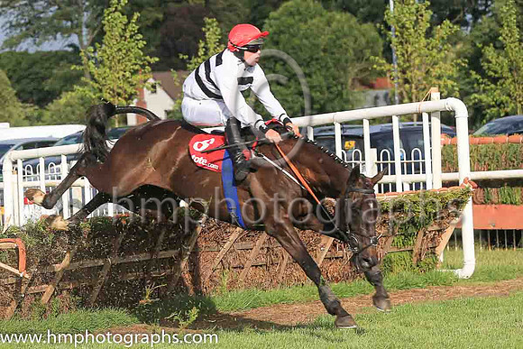 06th As De Pique and J B Kane 5 ( 8 , black and white hoops ) Trainer - G P Cromwell , Owner - Pique Syndicate Partnership