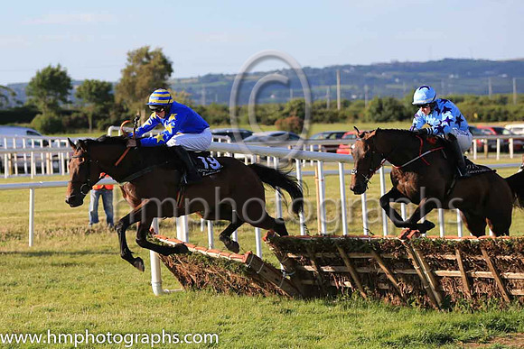 01st Roi De Dubai and D J McInerney 3 ( 16 , light blue, purple stars ) Trainer - J C McConnell , Owner - Ms Caroline Ahearn
