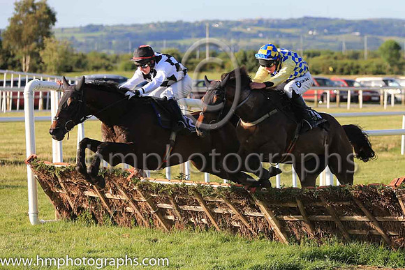 06th Zagnzig and A E Lynch ( 18 , yellow and blue check ) Trainer - H Smyth , Owner - H Smyth