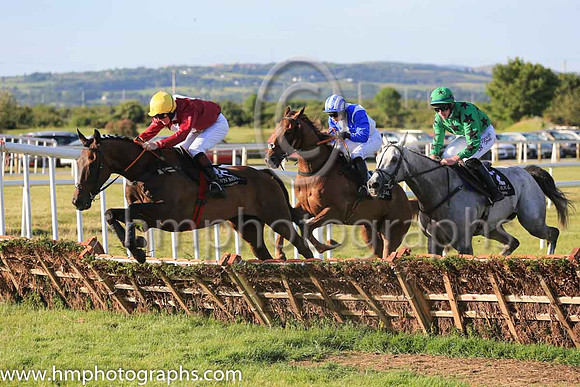 10th Mccrackens Gate and D E Browne 7 ( 15 , maroon, white disc ) Trainer - T Gibney , Owner - C E Falls