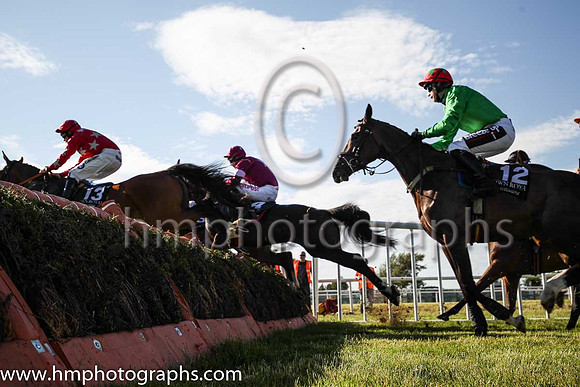 01st Boot Camp and D N Russell ( 4 , maroon, white star ) Trainer - G Elliott , Owner - Gigginstown House Stud