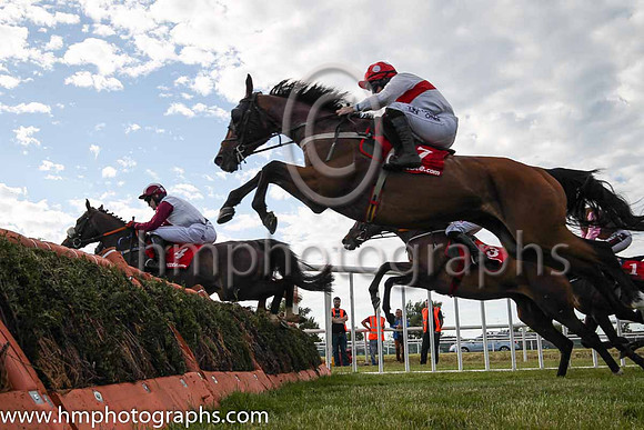 pu My Wigwam Or Yours and S W Flanagan ( 7 , white, red hoop ) Trainer - S F Magee , Owner - Stephen Francis Magee
