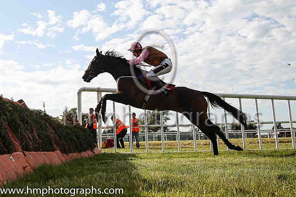 03rd Chateau Conti and J J Slevin ( 1 , brown, pink sleeves ) Trainer - Joseph P O?Brien , Owner - Rugby  Racing Syndicate