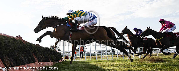 01st Monarch and M P Walsh ( 2 , orange and green hoops ) Trainer - Joseph P O?Brien , Owner - John P McManus