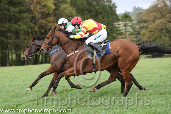 01 Mr Mountain and B O'Neill - - 01st (2 ,emerald green, orange spots ) Trainer - Donnchadh Doyle  03 Mattara and Derek O'Connor - - 03rd (7 ,yellow, red cross belts ) Trainer - Derek Pugh