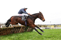 01st Just Janice and Davy Russell (5, blue, white birds eye) Trainer John E Kiely, Owner Mrs N Flynn