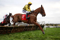 01st Melon and Ruby Walsh (2, yellow and black check) Trainer W P Mullins, Owner Mrs J Donnelly