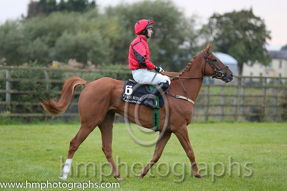 05 Topper Thornton and Mr N McParlan - - 05th (6 ,red, thin black stripes ) "