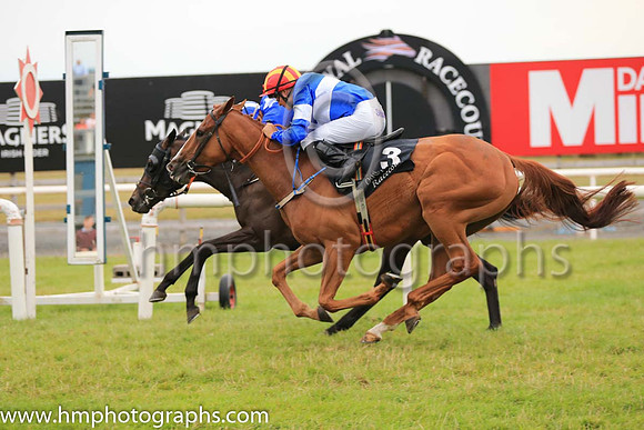 02nd Rocky Blue and N G McCullagh ( 3 , blue, white hoop ) Trainer - T Mullins , Owner - Rory F Larkin