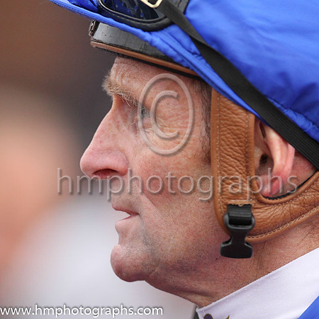 Kevin Manning at Down Royal after winning Her Majesty's Plate at Down Royal