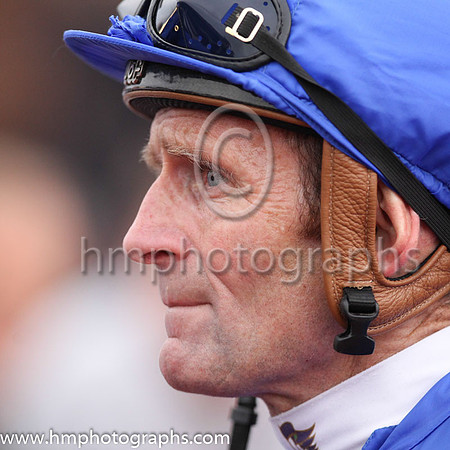 Kevin Manning at Down Royal after winning Her Majesty's Plate at Down Royal