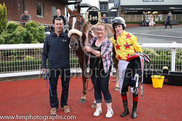 01st Sennockian Star and D E Hogan ( 2 , yellow, red stars ) Trainer - S Fahey , Owner - Michael Allen
