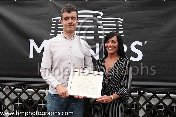 Conor Hughes owner of Cache Queen and Anne Marie McDonagh of Sponsors Magners