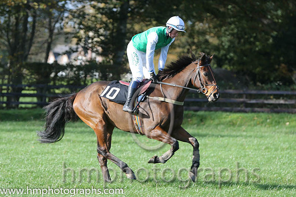 05 KeepTheChinUp and P Turley - PU - 05th (10 ,emerald green, white sleeves ) Trainer - Gary McGill
