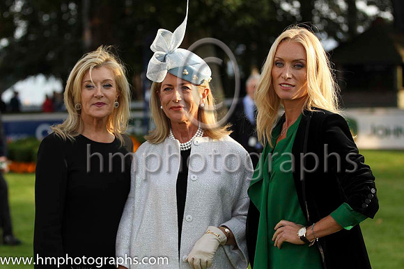 Irish Fashion Designer Louise Kennedy, Liz Maher from Bagnellstown Carlow winner of the Style and Elegance Competition and Victoria Smurfit Los Angeles based Irish Actress and official Irish Champions