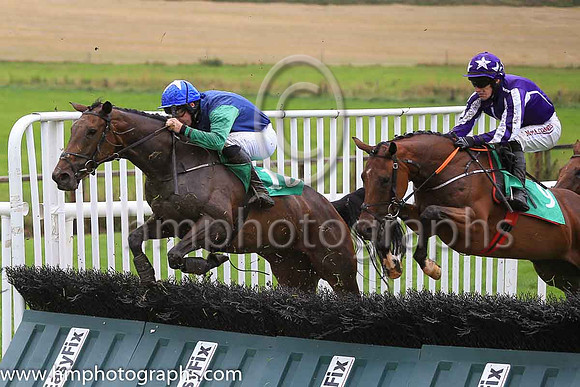 05th Longtimesincejaspr and J S McGarvey ( 10 , dark blue, yellow star ) Trainer - J P Dempsey , Owner - C  J Syndicate
