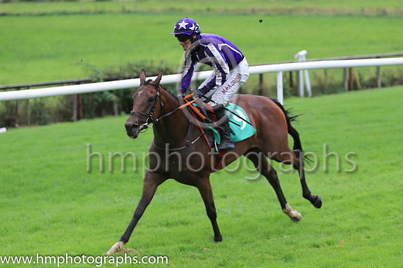 07th Jeremys Dream and A Ring ( 9 , purple, white seams ) Trainer - G Elliott , Owner - Baltimore Stables Syndicate