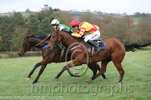 01 Mr Mountain and B O'Neill - - 01st (2 ,emerald green, orange spots ) Trainer - Donnchadh Doyle  03 Mattara and Derek O'Connor - - 03rd (7 ,yellow, red cross belts ) Trainer - Derek Pugh