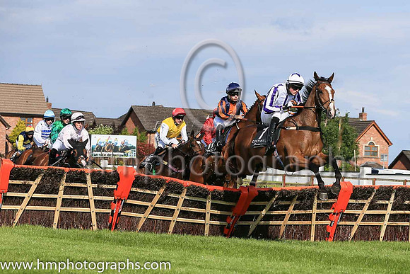 Fell Haddock De Grissay (FR) and B. Dunleavy(7) (7 ,white, purple stripe ), Trainer:Mary Ellen Doyle , Owner:James W Doyle