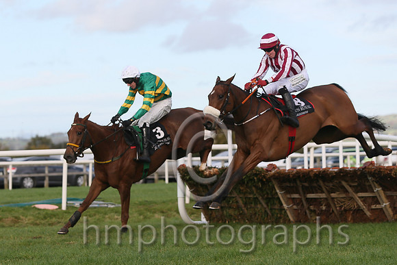 01st De Name Escapes Me ( 3 , orange and green hoops ) and M.P. Walsh - Trainer : Noel Meade - Owner : John P. McManus