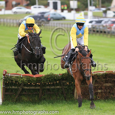 02nd Hannon and C D Maxwell ( 3 , light blue, yellow diamond ) Trainer - Mrs Magnier , Owner - C P Magnier