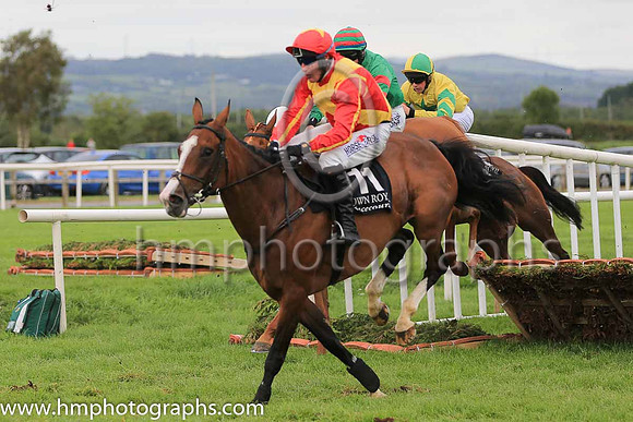05th The Princetonian and R M Power ( 11 , red, yellow cross sashes ) Trainer - Mrs J Harrington , Owner - Heaney Family Syndicate