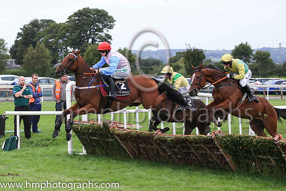 06th Joy?s Gift and Rachael Blackmore ( 2 , pink, light blue sleeves ) Trainer - Peter Maher , Owner - Ringfort Stud Limited