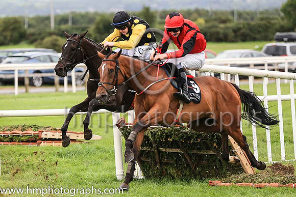 02nd Kilkeaskin Molly and L P Dempsey ( 6 , black, yellow spots ) Trainer - J P Dempsey , Owner - J P Dempsey