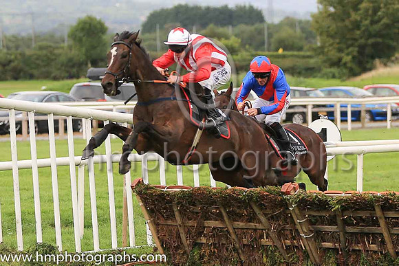02nd Colwinston and R Loughran ( 3 , white and red stripes ) Trainer - Miss S Barkley , Owner - Run For Your Money Syndicate