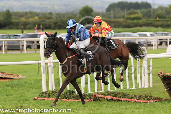 05th Triangle Rock and Rachael Blackmore ( 8 , yellow and red chevrons ) Trainer - M F Morris , Owner - Michael O?Flynn  John F O?Flynn