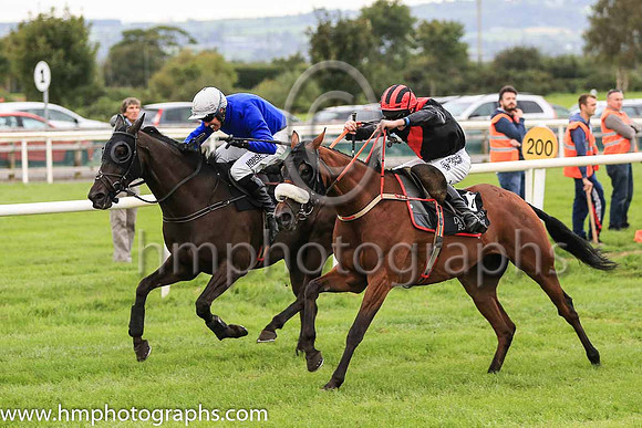 01st Woodland Opera and R M Power ( 2 , royal blue, frey cap ) Trainer - Mrs J Harrington , Owner - Mrs T K Cooper  Miss Diana Cooper  Mrs C A Waters
